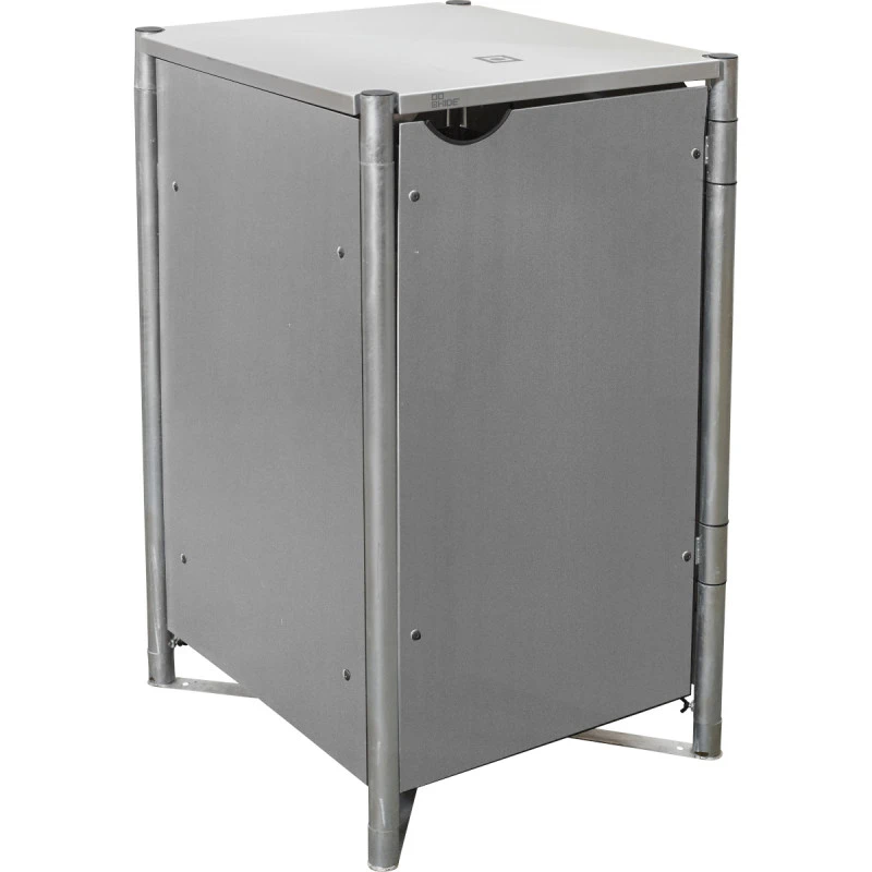 Cache-poubelle Müllbox En Aluminium Gris 240L – HIDE 4 Cache-poubelle Müllbox En Aluminium Gris 240L – HIDE – Image 2