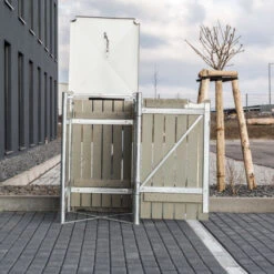 Cache-poubelle Müllbox En Bois Traité Gris 240L – HIDE 13 Cache-poubelle Müllbox En Bois Traité Gris 240L – HIDE -Boutique De Jardin cache poubelle mullbox en bois traite gris 240l hide 5