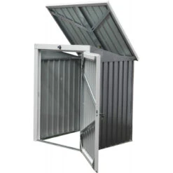 Cache-poubelle Simple En Acier Pour Conteneurs 240L – Westmann 10 Cache-poubelle Simple En Acier Pour Conteneurs 240L – Westmann -Boutique De Jardin cache poubelle simple en acier pour conteneurs 240l westmann 2