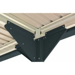 Carport 1 Voiture En Métal Anthracite 15,58m² - DURAMAX 12 Carport 1 Voiture En Métal Anthracite 15,58m² - DURAMAX -Boutique De Jardin carport 1 voiture en metal anthracite 1558m duramax 4