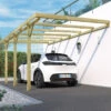 Carport Adossé 1 Voiture HENRI En Pin Traité Autoclave 15,77m² - Forest Style 1 Carport Adossé 1 Voiture HENRI En Pin Traité Autoclave 15,77m² - Forest Style -Boutique De Jardin carport adosse 1 voiture pin traite autoclave 1572m