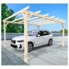 Carport Autoportant En Bois Lamellé-collé 600x300cm Badajoz – Maderland 1 Carport Autoportant En Bois Lamellé-collé 600x300cm Badajoz – Maderland -Boutique De Jardin carport autoportant en bois lamelle colle 600x300cm badajoz maderland
