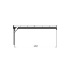 Carport Double Adossable 30,6m² En Bois Autoclave FSC Victor – Forest Style 8 Carport Double Adossable 30,6m² En Bois Autoclave FSC Victor – Forest Style -Boutique De Jardin carport double adossable 306m en bois autoclave fsc victor forest style 2
