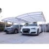 Carport Double En Aluminium Laqué Blanc Et Polycarbonate 6mm X-METAL 2 Carport Double En Aluminium Laqué Blanc Et Polycarbonate 6mm X-METAL -Boutique De Jardin carport double en aluminium laque blanc et polycarbonate 6mm x metal