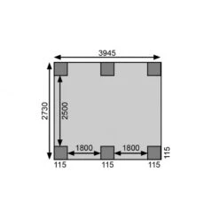Carport Double En Bois Autoclave 28,3m² Et Toit En Acier – KARIBU 12 Carport Double En Bois Autoclave 28,3m² Et Toit En Acier – KARIBU -Boutique De Jardin carport double en bois autoclave 283m et toit en acier karibu 4