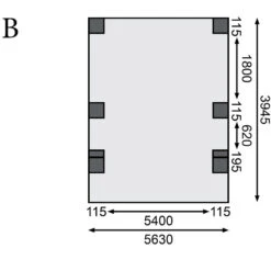 Carport Double En Bois Autoclave 28,3m², Toit En Acier Et Deux Poteaux En Arc – KARIBU 11 Carport Double En Bois Autoclave 28,3m², Toit En Acier Et Deux Poteaux En Arc – KARIBU -Boutique De Jardin carport double en bois autoclave 283m toit en acier et deux poteaux en arc karibu 3