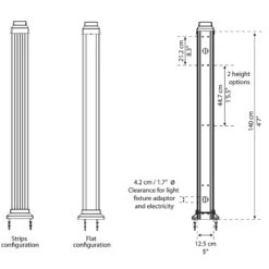 Carport En Alu Gris Et Polycarbonate 1 Voiture 23,3m² Arcadia Alpine 6400 - Canopia -Boutique De Jardin carport en alu gris et polycarbonate 1 voiture 233m arcadia alpine 6400 canopia 5