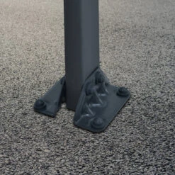 Carport En Alu Gris Et Polycarbonate Bronze 1 Voiture 14,6m² Victoria 5000 - Canopia By Palram -Boutique De Jardin carport en alu gris et polycarbonate bronze 1 voiture 146m victoria 5000 canopia by palram 5