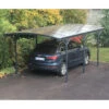 Carport En Aluminium Anthracite 3x5,76m Et Polycarbonate 6mm X-METAL 1 Carport En Aluminium Anthracite 3x5,76m Et Polycarbonate 6mm X-METAL -Boutique De Jardin carport en aluminium anthracite 3x576m et polycarbonate 6mm x metal