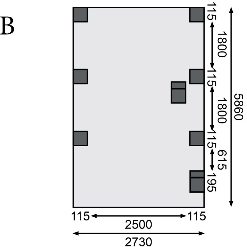 Carport En Bois Autoclave 21m², Toit En PVC Gris Et Deux Poteaux En Arc – KARIBU 7 Carport En Bois Autoclave 21m², Toit En PVC Gris Et Deux Poteaux En Arc – KARIBU – Image 5
