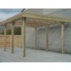 Carport Modulable Camping Car 6x5x4m En Bois Traité Autoclave - SOLID -Boutique De Jardin carport modulable camping car 6x5x4m en bois traite autoclave solid