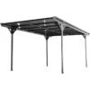 Carport Monopente HELSINKI En Aluminium Anthracite Et Polycarbonate 503x305cm - Westmann 1 Carport Monopente HELSINKI En Aluminium Anthracite Et Polycarbonate 503x305cm - Westmann -Boutique De Jardin carport monopente helsinki en aluminium anthracite et polycarbonate 503x305cm westmann