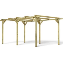 Carport Simple 15,40m² En Bois Autoclave FSC Henri - Forest Style -Boutique De Jardin carport simple 1536m en bois autoclave fsc paco madeira 1