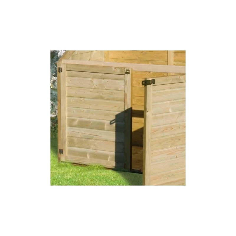 Coffre De Jardin En Bois Traité Autoclave 1200L - Chalet Et Jardin 6 Coffre De Jardin En Bois Traité Autoclave 1200L - Chalet Et Jardin – Image 5