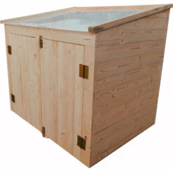 Coffre De Jardin En Bois Traité 20mm 1200L GENIO Blanc - Gardy Shelter 10 Coffre De Jardin En Bois Traité 20mm 1200L GENIO Blanc - Gardy Shelter -Boutique De Jardin coffre de jardin en bois traite 20mm 1200l genio blanc gardy shelter 2