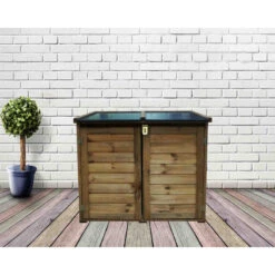 Coffre De Jardin En Bois Trocadero 600L -Boutique De Jardin coffre de jardin en bois trocadero 600l 3