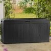 Coffre De Jardin En Résine Anthracite 270L Samoa – Keter 1 Coffre De Jardin En Résine Anthracite 270L Samoa – Keter -Boutique De Jardin coffre de jardin en resine anthracite 270l samoa keter