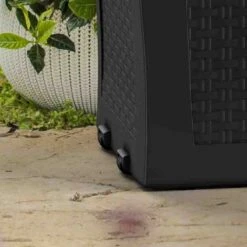 Coffre De Jardin En Résine Anthracite 270L Samoa – Keter -Boutique De Jardin coffre de jardin en resine anthracite 270l samoa keter 5