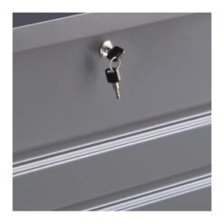 Coffre De Rangement En Métal Anthracite 570L Avec Plancher X-METAL -Boutique De Jardin coffre de rangement en metal anthracite 650l avec plancher x metal 3