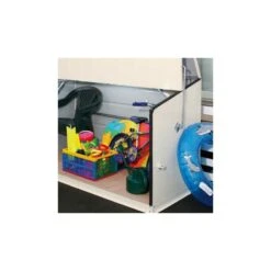 Coffre De Rangement En Métal Storegard 1500L Crème 1,74m² TRIMETALS -Boutique De Jardin coffre de rangement en metal storegard 1500l creme 174m trimetals 3