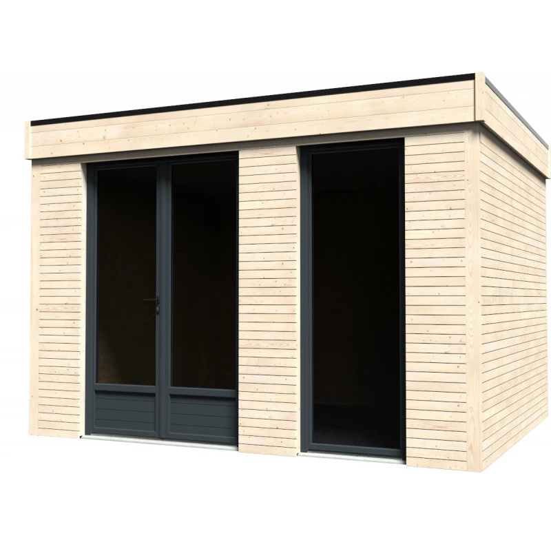 Dépendance De Jardin Décor’Home En Bois Blanc 10m² Avec Double Porte Vitrée – Décor Et Jardin 3 Dépendance De Jardin Décor’Home En Bois Blanc 10m² Avec Double Porte Vitrée – Décor Et Jardin