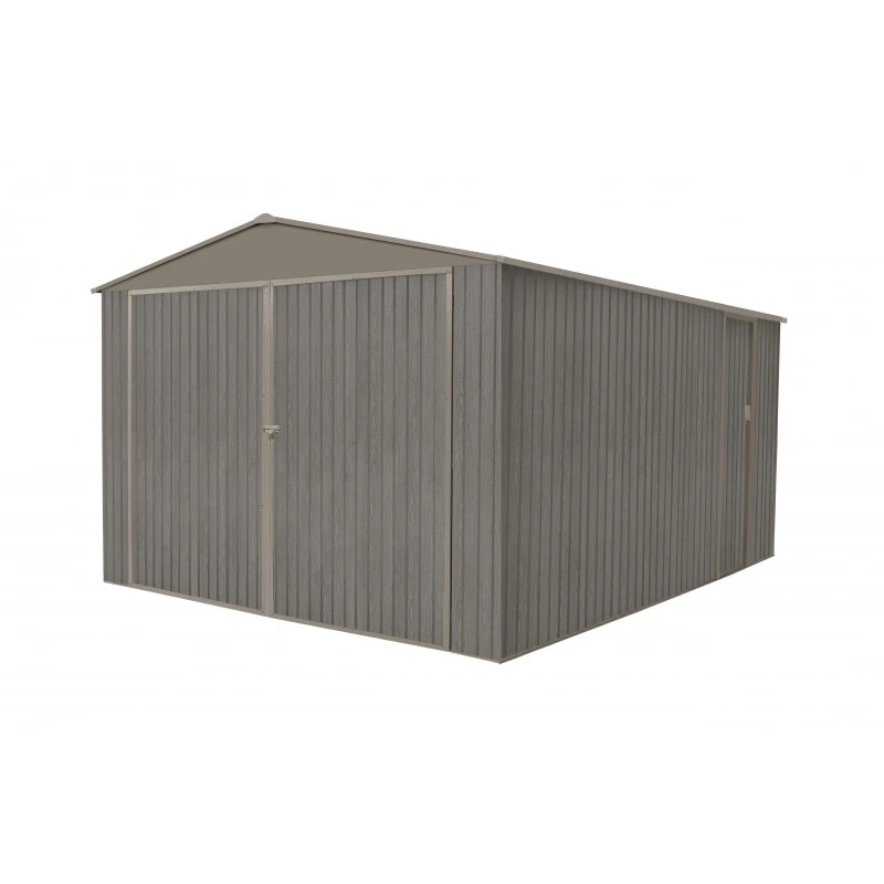 Garage 1 Voiture En Métal 17,47m² Imitation Bois Vieilli 4 Garage 1 Voiture En Métal 17,47m² Imitation Bois Vieilli – Image 2