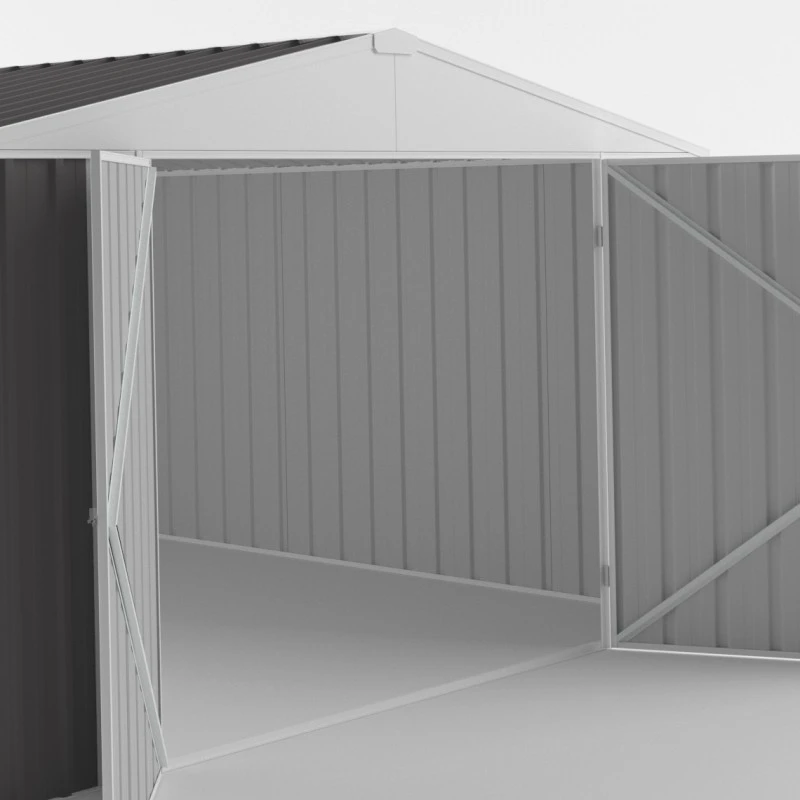 Garage En Acier Zincalume Colorbond 20,1m² Grande Hauteur EASYSHED 4 Garage En Acier Zincalume Colorbond 20,1m² Grande Hauteur EASYSHED – Image 2