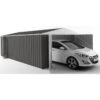 Garage En Acier Zincalume Colorbond 20,1m² Grande Hauteur EASYSHED -Boutique De Jardin garage en acier zincalume colorbond 1995m grande hauteur easyshed