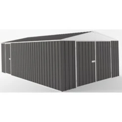 Garage En Acier Zincalume Colorbond 20,1m² Grande Hauteur EASYSHED 10 Garage En Acier Zincalume Colorbond 20,1m² Grande Hauteur EASYSHED -Boutique De Jardin garage en acier zincalume colorbond 1995m grande hauteur easyshed 2