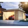 Garage En Bois Massif 20,78m² Toit Plat – Madriers 40mm - Karibu 1 Garage En Bois Massif 20,78m² Toit Plat – Madriers 40mm - Karibu -Boutique De Jardin garage en bois massif 2078m toit plat madriers 40mm karibu