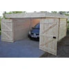 Garage En Bois Massif 21,46m² – Madriers 28mm – Toiture En Bac Acier – Habrita 2 Garage En Bois Massif 21,46m² – Madriers 28mm – Toiture En Bac Acier – Habrita -Boutique De Jardin garage en bois massif 2146m madriers 28mm toiture en bac acier habrita