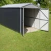Garage Métal Anthracite 19,07m² + Kit D'ancrage Inclus - YARDMASTER 1 Garage Métal Anthracite 19,07m² + Kit D'ancrage Inclus - YARDMASTER -Boutique De Jardin garage metal anthracite 1907m kit d ancrage inclus yardmaster