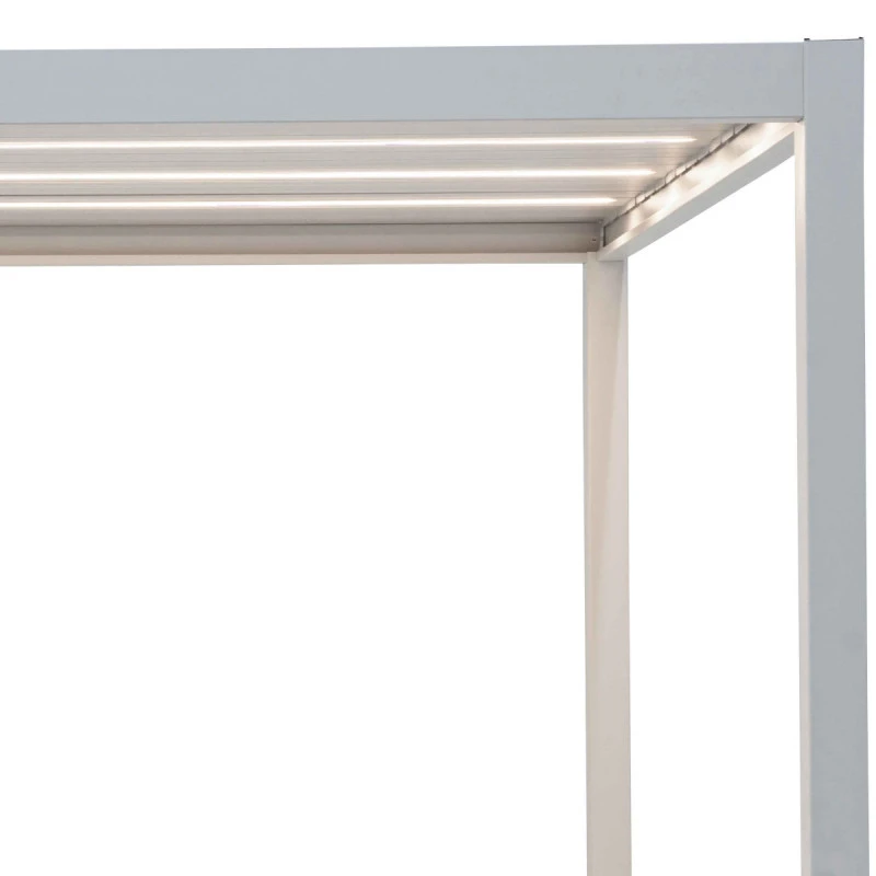 Kit éclairage 2 Lames Blanches LEDS 3m + Télécommande Pour Pergola Ombrea 5 Kit éclairage 2 Lames Blanches LEDS 3m + Télécommande Pour Pergola Ombrea – Image 3