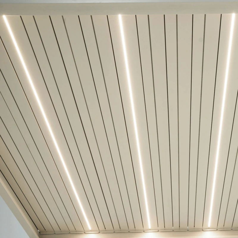 Kit éclairage 2 Lames Blanches LEDS 3m + Télécommande Pour Pergola Ombrea 8 Kit éclairage 2 Lames Blanches LEDS 3m + Télécommande Pour Pergola Ombrea – Image 6