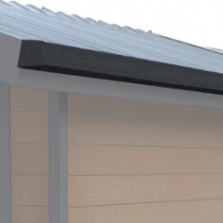 Kit Gouttières Anthracite - Pack Prêt à La Pose Pour Abri PREMIUM Woodlife Garden Double Pentes 19,22m² -Boutique De Jardin kit gouttieres anthracite pack pret a la pose pour abri premium woodlife garden double pentes 1922m 2