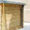 Kit Gouttières Anthracite Pour Garage - Pack Prêt à La Pose Pour Garage Gardy Shelter -Boutique De Jardin kit gouttieres anthracite pack pret a la pose pour garage gardy shelter