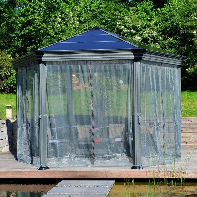 Moustiquaire En Polyester Léger Pour Pergola Roma™ Et Monaco™- Palram - Canopia 8 Moustiquaire En Polyester Léger Pour Pergola Roma™ Et Monaco™- Palram - Canopia – Image 6