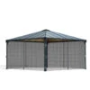 Moustiquaire En Polyester Léger Pour Pergolas Palermo™ 4300 - Canopia -Boutique De Jardin moustiquaire en polyester leger pour pergolas palermo 4300 canopia