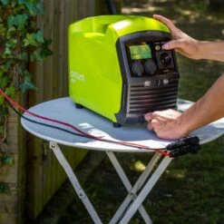 Batterie Mobile Izywatt 1000Wh + Panneau Solaire Pliant 120W -Boutique De Jardin pack station denergie portative izywatt 1000wh panneau solaire pliant 120w 2