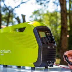 Batterie Mobile Izywatt 1000Wh + Panneau Solaire Pliant 120W -Boutique De Jardin pack station denergie portative izywatt 1000wh panneau solaire pliant 120w 3