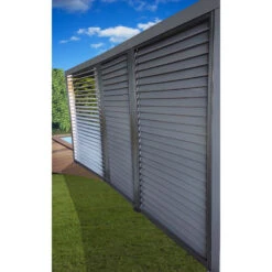 Panneaux De Ventelles Amovibles Pour Côté 3,60m Des Pergolas Bioclimatiques 10,80m² Et 21,52m² HABRITA 12 Panneaux De Ventelles Amovibles Pour Côté 3,60m Des Pergolas Bioclimatiques 10,80m² Et 21,52m² HABRITA -Boutique De Jardin panneaux de ventelles amovibles pour cote 360m des pergolas bioclimatiques 1080m et 2152m habrita 4