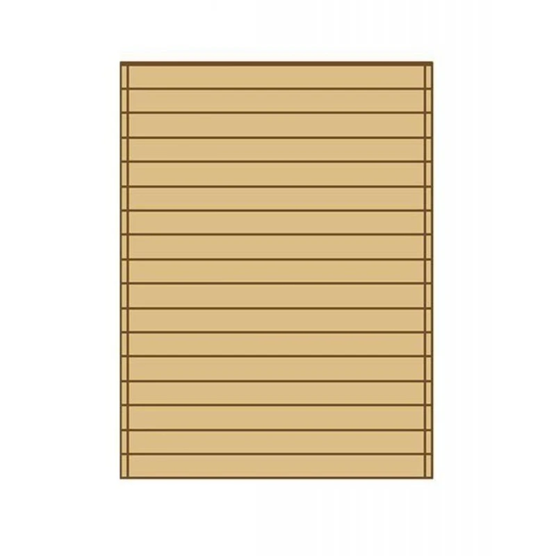 Paroi Latérale Pleine 180x230cm Pour Carport Modulable En Bois Traité Autoclave - SOLID 3 Paroi Latérale Pleine 180x230cm Pour Carport Modulable En Bois Traité Autoclave - SOLID
