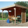 Pavillon De Jardin Regensburg 6m² En Bois Traité Autoclave Avec Panneaux Pré-montés - SOLID -Boutique De Jardin pavillon de jardin regensburg 6m en bois traite autoclave avec panneaux pre montes solid