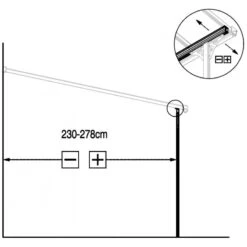 Pergola Adossée Ajustable - Toit De Terrasse En Alu 3,05x4,36m X-METAL 11 Pergola Adossée Ajustable - Toit De Terrasse En Alu 3,05x4,36m X-METAL -Boutique De Jardin pergola adossee ajustable toit de terrasse en alu 305x436m x metal 3