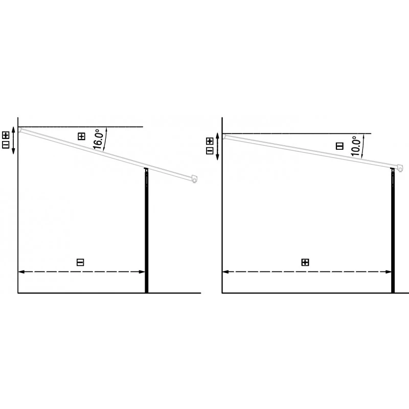 Pergola Adossée Ajustable - Toit De Terrasse En Alu 3,05x4,36m X-METAL 8 Pergola Adossée Ajustable - Toit De Terrasse En Alu 3,05x4,36m X-METAL – Image 6