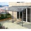 Pergola Adossée Ajustable - Toit De Terrasse En Alu 3,05x5,57m X-METAL -Boutique De Jardin pergola adossee ajustable toit de terrasse en alu 305x557m x metal
