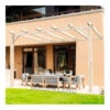 Pergola Adossée En Bois Lamellé-collé 600x300cm Cádiz – Maderland -Boutique De Jardin pergola adossee en bois lamelle colle 600x300cm cadiz maderland