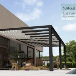 Pergola Adossée Stockholm 350x740cm Aluminium Gris Et Polycarbonate Avec Stores De Toit Rétractables – Palram - Canopia 11 Pergola Adossée Stockholm 350x740cm Aluminium Gris Et Polycarbonate Avec Stores De Toit Rétractables – Palram - Canopia -Boutique De Jardin pergola adossee stockholm 350x740cm aluminium gris et polycarbonate avec stores de toit retractables palram 3