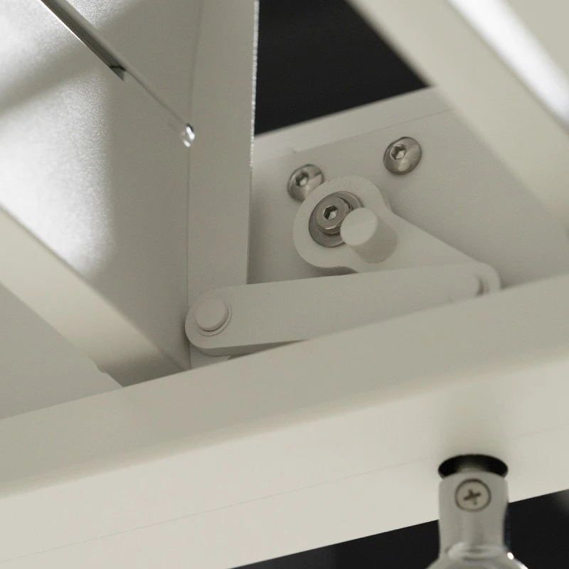 Pergola Bioclimatique Adossée En Alu Blanc 3x3m Ombrea 8 Pergola Bioclimatique Adossée En Alu Blanc 3x3m Ombrea – Image 6