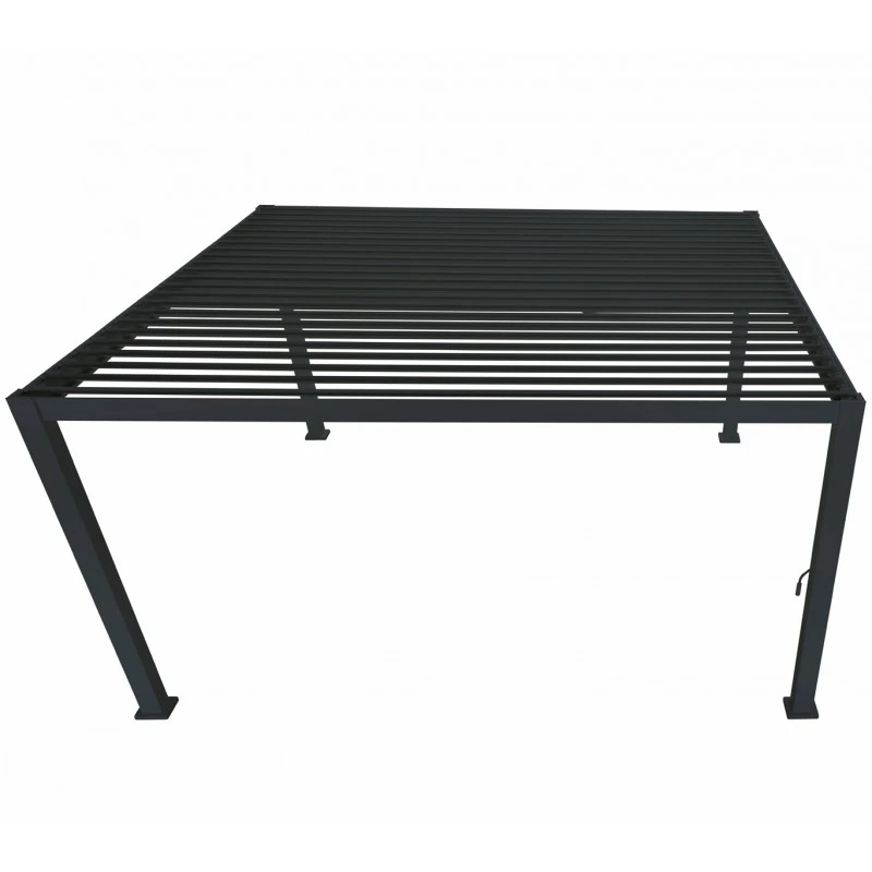 Pergola Bioclimatique Autoportante En Alu Anthracite 3x4m Ombrea 8 Pergola Bioclimatique Autoportante En Alu Anthracite 3x4m Ombrea – Image 6